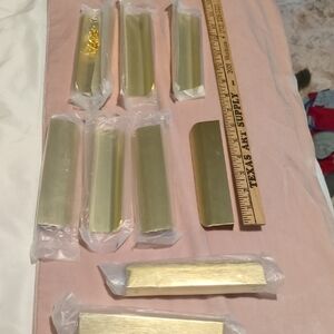 Gold Metal Bars for Crafting